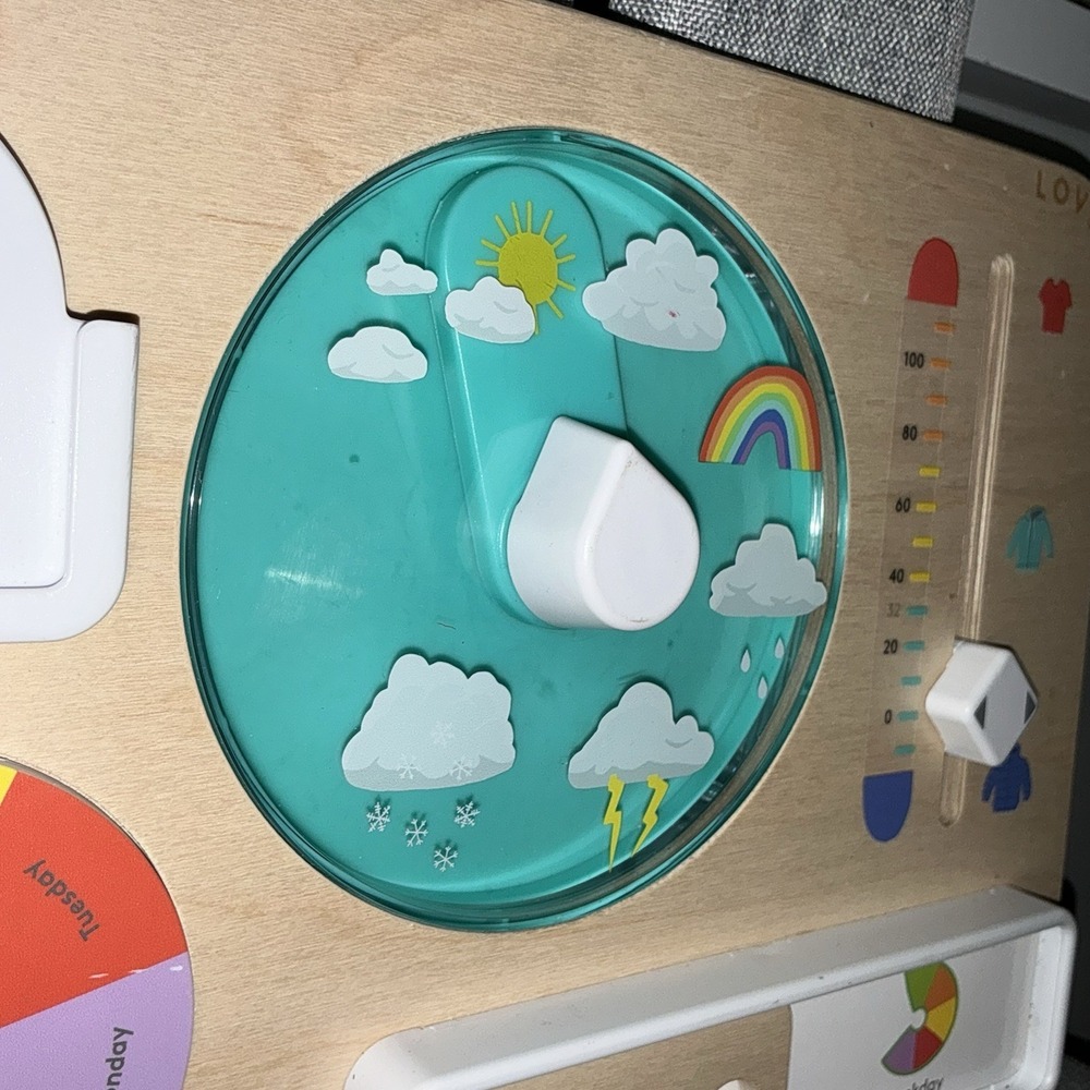 Lovevery Plan Ahead Wooden Weather Board Montessori The Observer Play Kit Learn - Picture 2 of 6